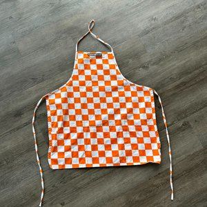 University of Tennessee Volunteers Gameday Bibs Checkboard Kitchen Apron Orange